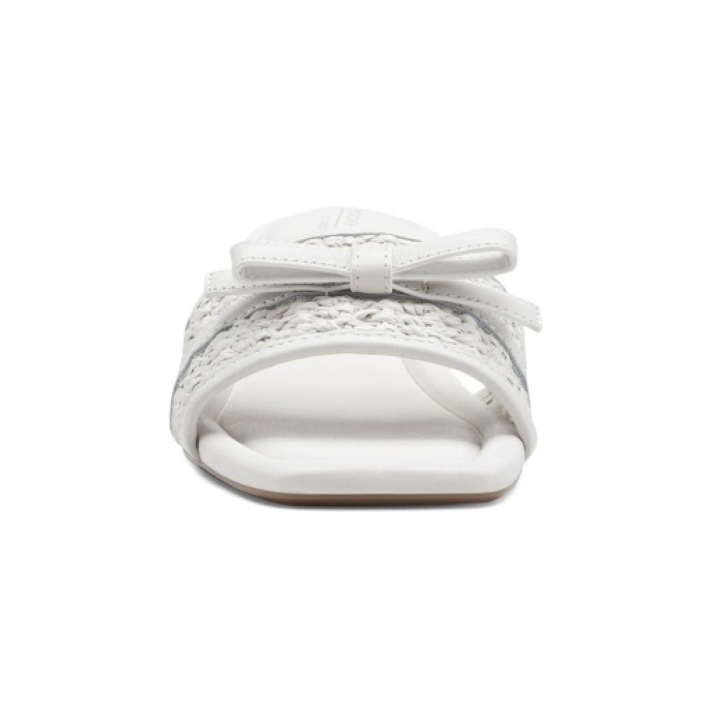 Rockport Women's Clarice Slip-On Sandals - White - 3