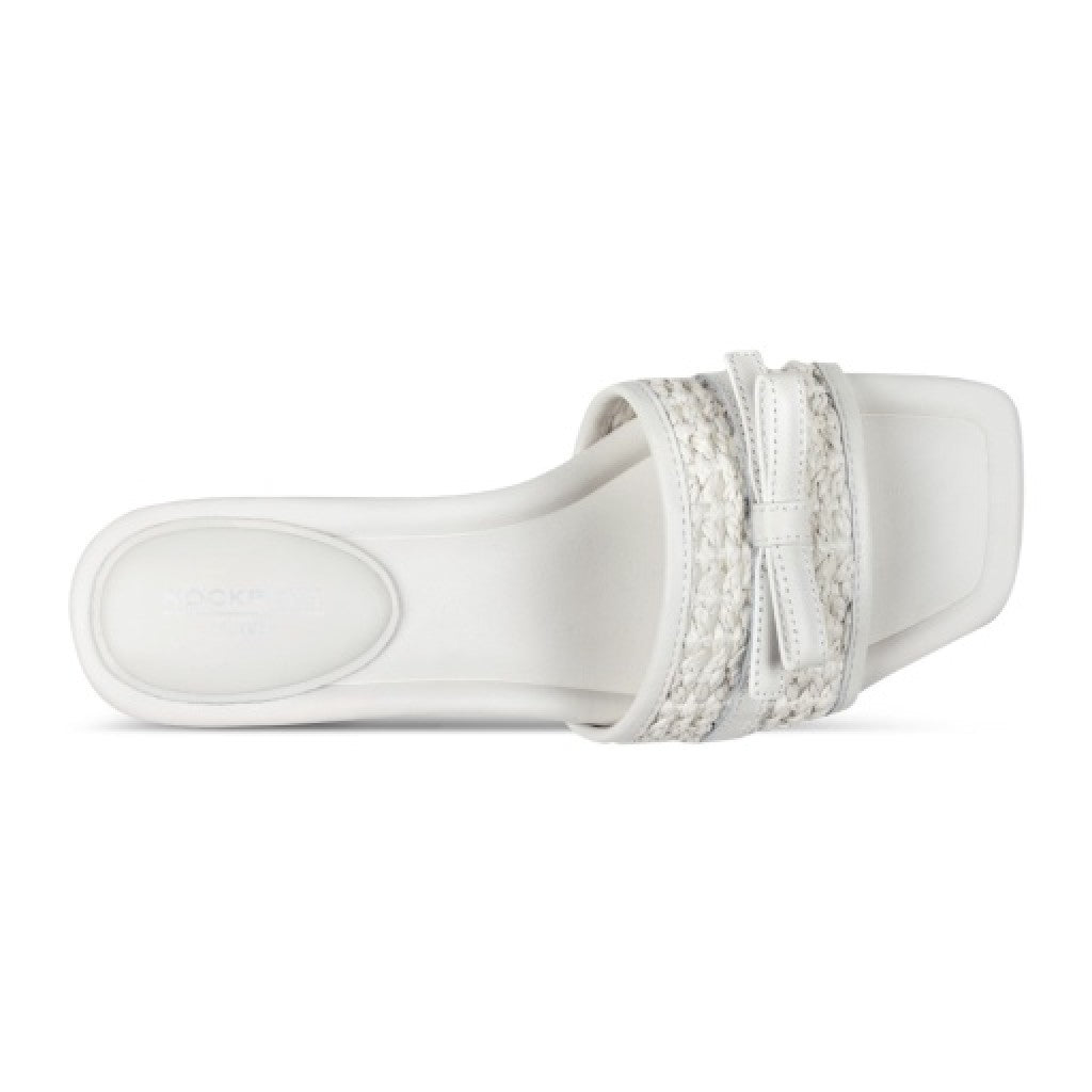Rockport Women's Clarice Slip-On Sandals - White - 6