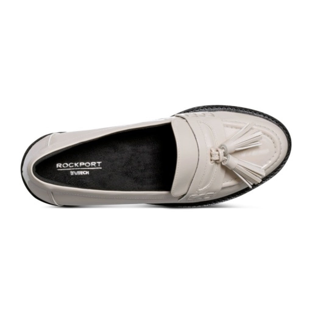 Rockport Women's Kiara Tassel Loafers - Ivory - 5