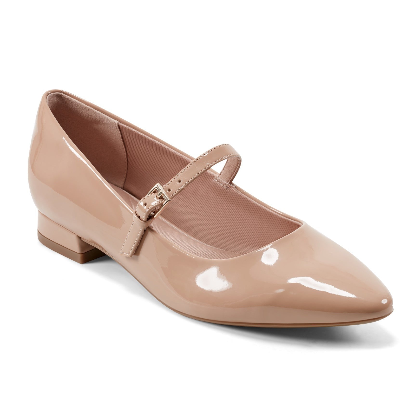Rockport Women's Taren Total Motion Pointy Toe Dress Flats - Medium Natural - 2