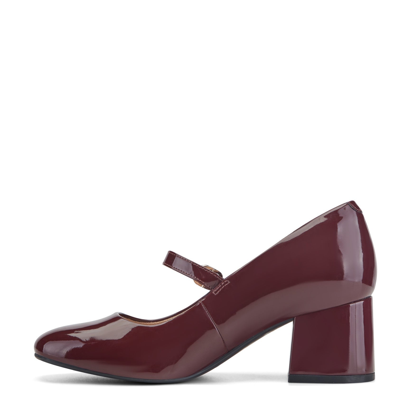 Rockport Xena Cushioned Block Heel with Arch Support Women's Pump - Dark Red - 4