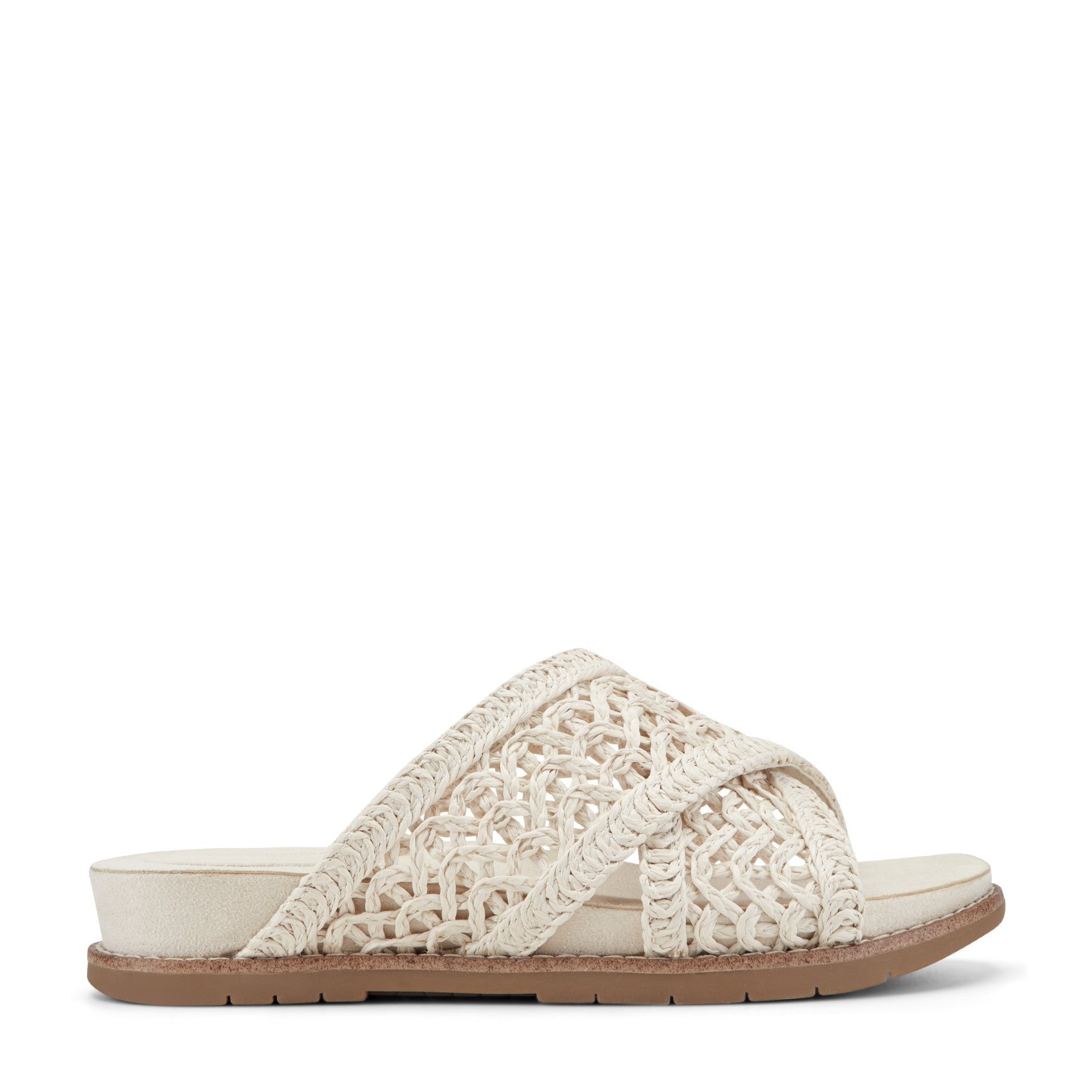 Rockport Zora Cushioned Arch Support Slip-On Women's Sandal - Ivory - 1