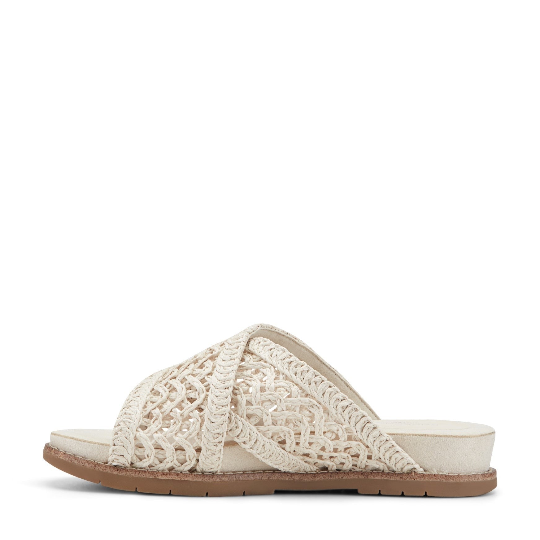 Rockport Zora Cushioned Arch Support Slip-On Women's Sandal - Ivory - 4
