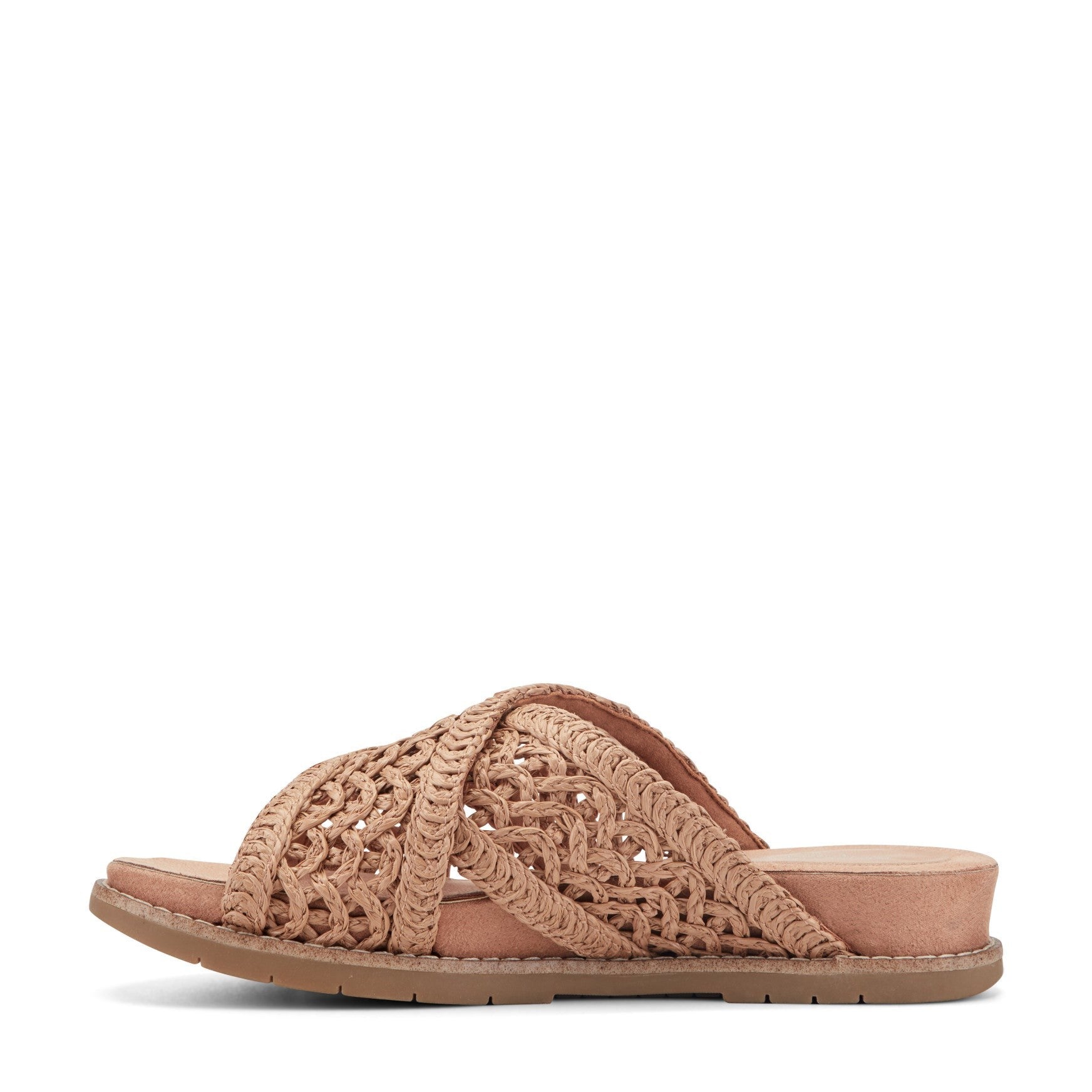 Rockport Zora Cushioned Arch Support Slip-On Women's Sandal - Medium Natural - 4