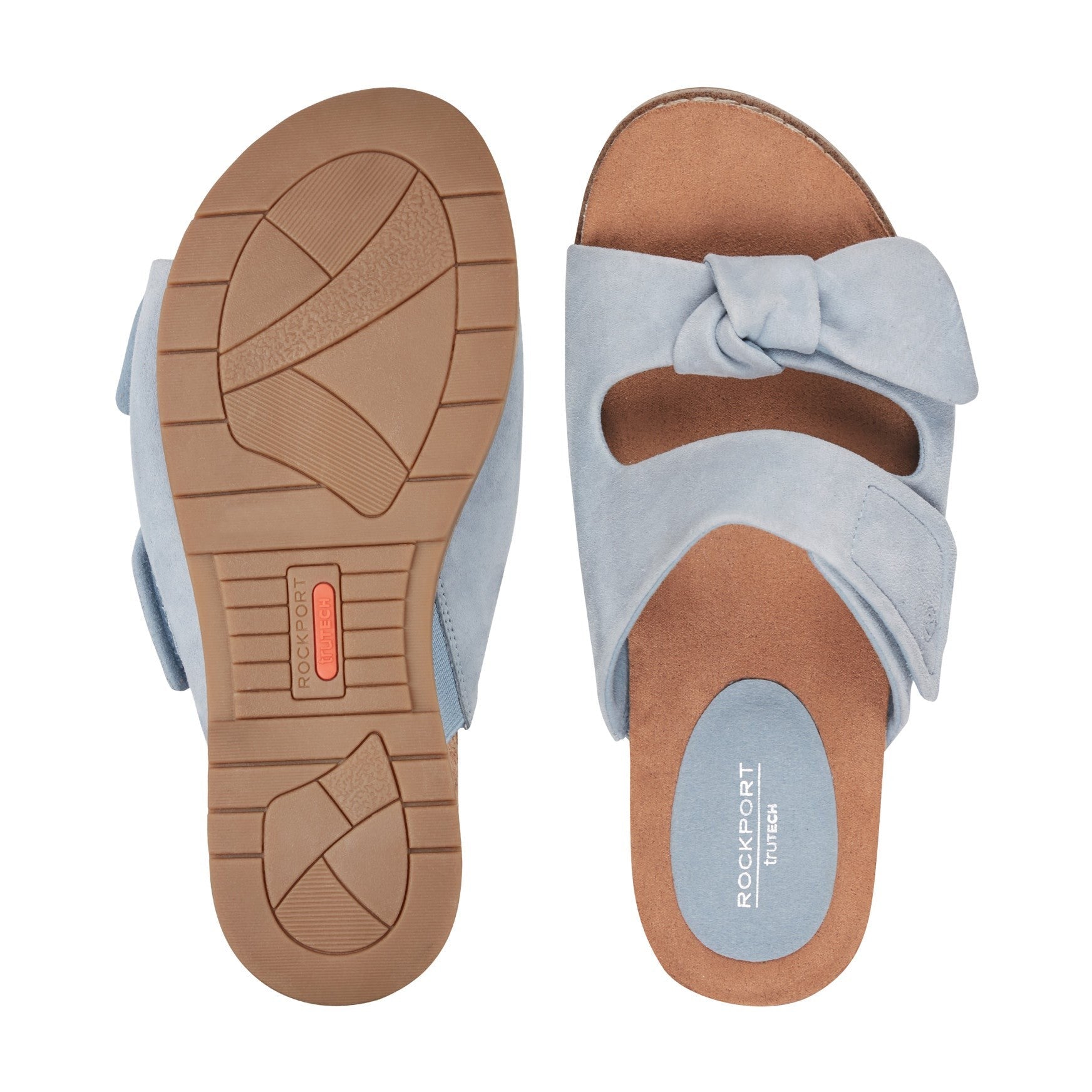 Rockport Zova Cushioned Arch Support Women's Sandal - Medium Blue - 5