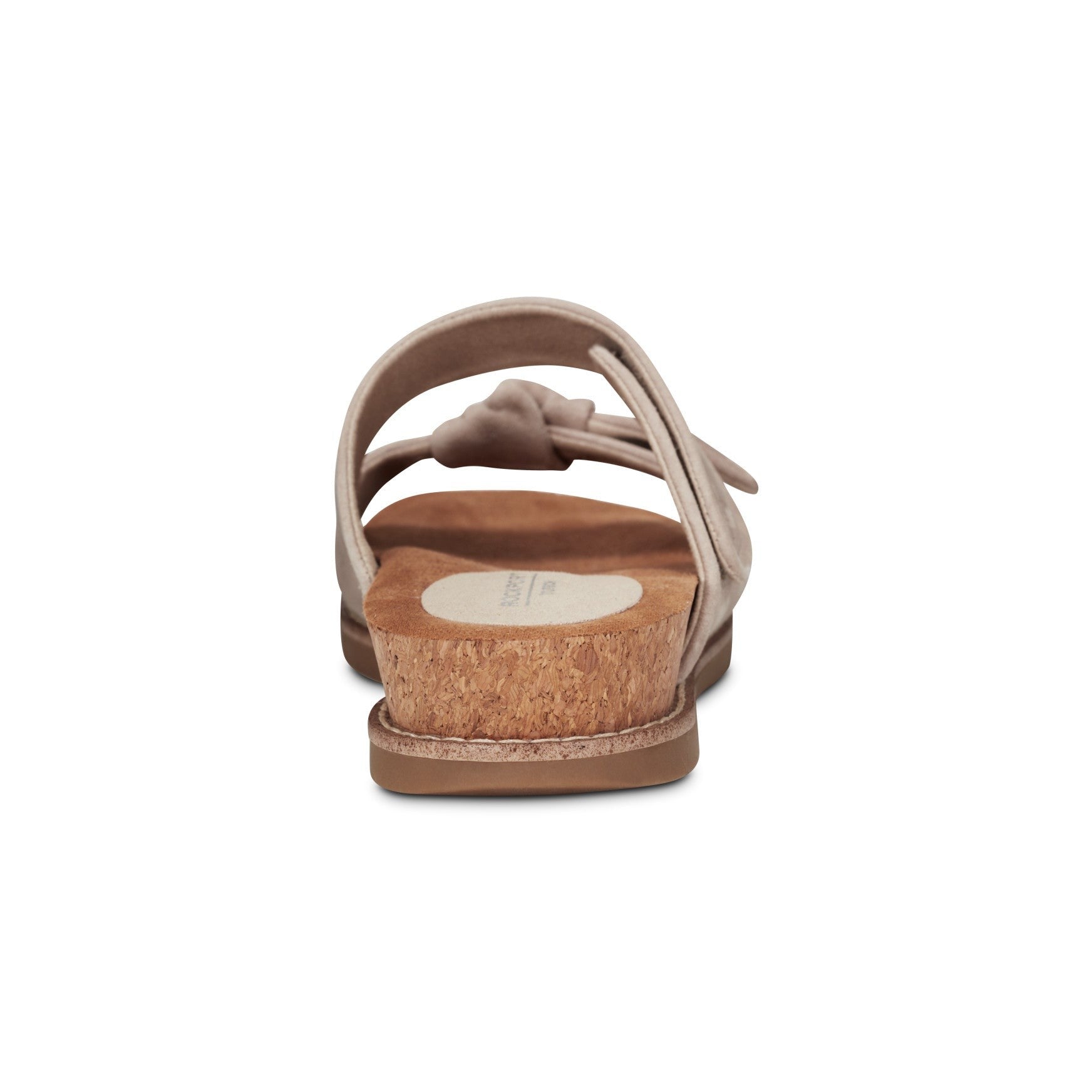 Rockport Zova Cushioned Arch Support Women's Sandal - Taupe Suede - 3