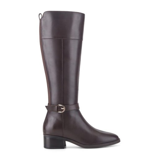 Rockport Tabbyy Women's Wide Calf Riding Boots - Dark Brown - View 2
