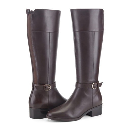 Rockport Tabbyy Women's Wide Calf Riding Boots - Dark Brown - View 6