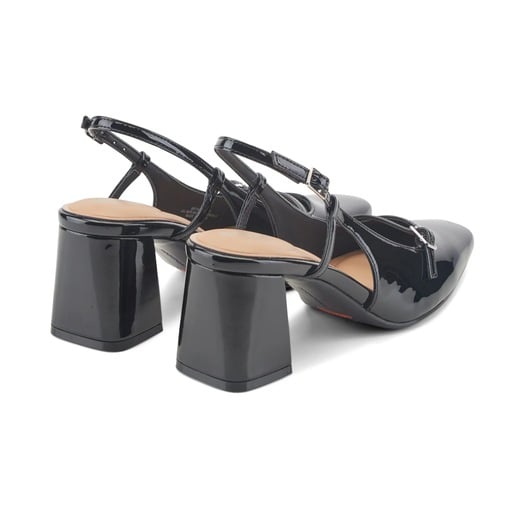 Rockport Total Motion Darby Women's Slingback Pumps - Black - View 3