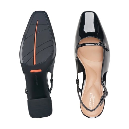 Rockport Total Motion Darby Women's Slingback Pumps - Black - View 5