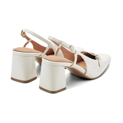 Rockport Total Motion Darby Women's Slingback Pumps - Light Natural - View 3