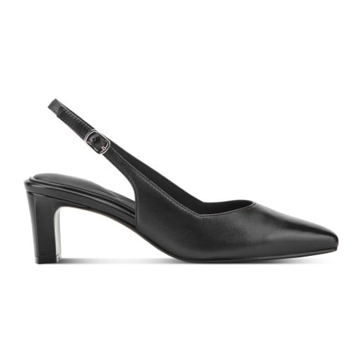 Rockport Total Motion Mayla Women's Slingback Pumps - Black Leather - View 2