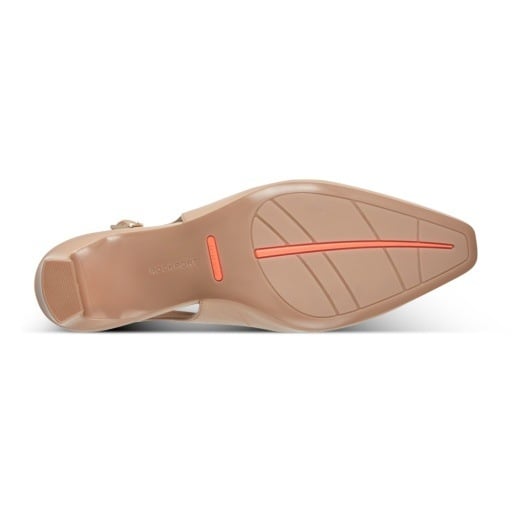 Rockport Total Motion Mayla Women's Slingback Pumps - Light Natural Leather - View 4