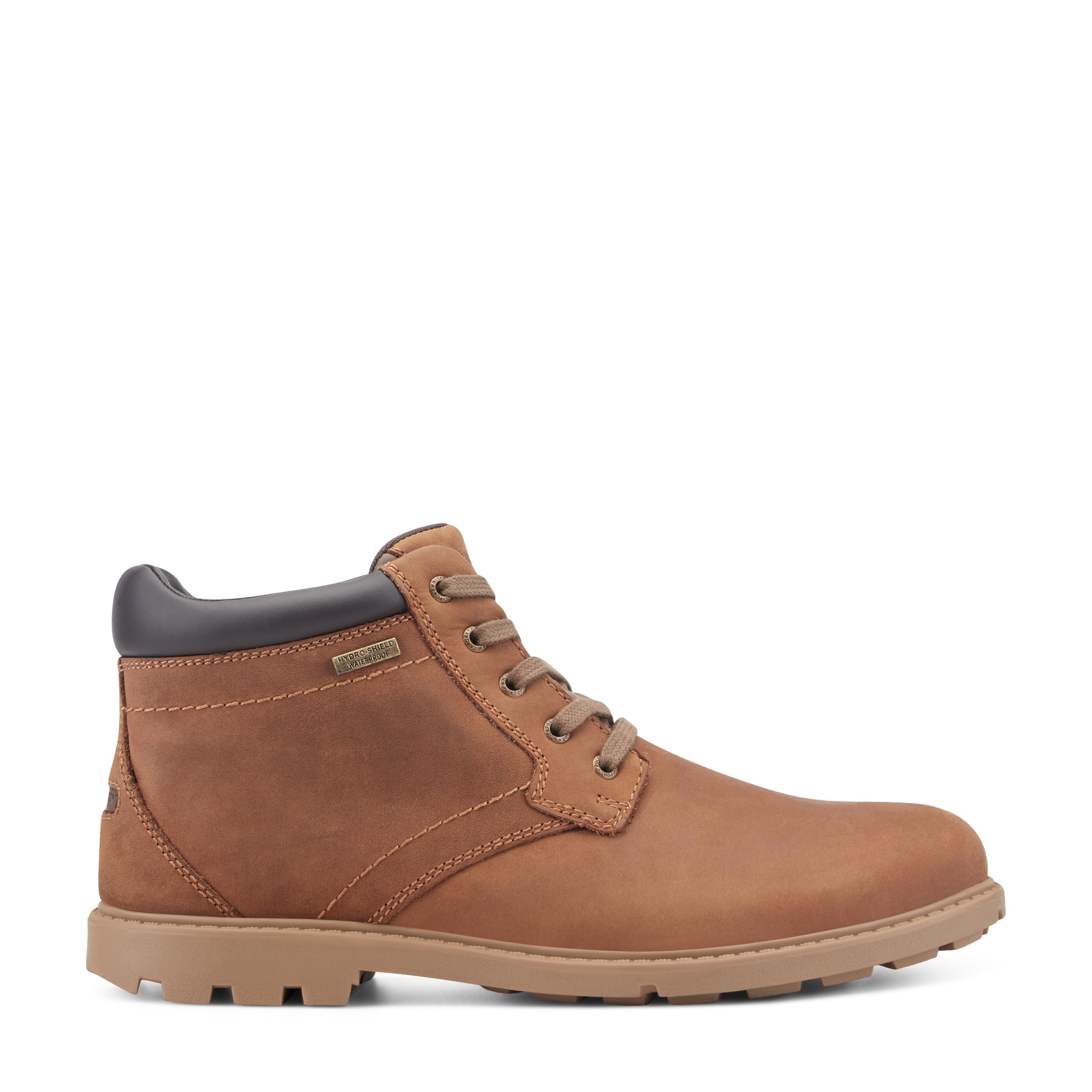 Rockport Rugged Bucks Waterproof Men's Boot - Boston Tan Leather - 1