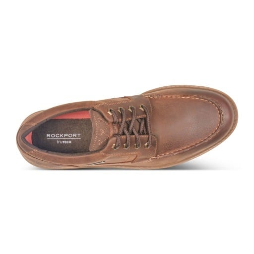 Rockport Winfeld Men's Waterproof Oxfords - Dark Natural - View 5