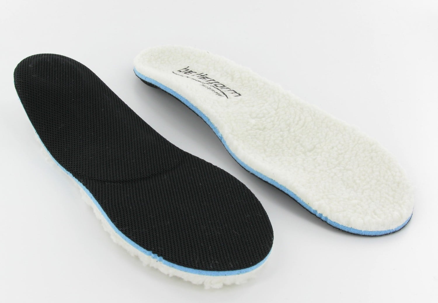 Shearling Orthotic Insoles - Inserts w/ Arch Support for Slippers, Sheepskin Lined Boots