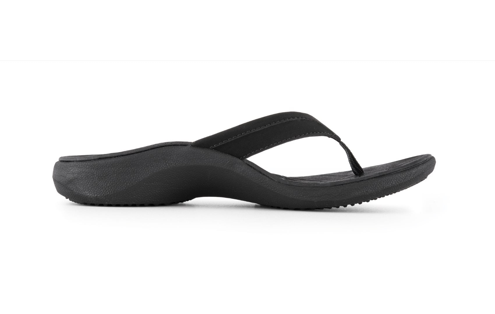 SOLE Women's Sport Flip Flops - Orthotic Sandals - women Raven medial