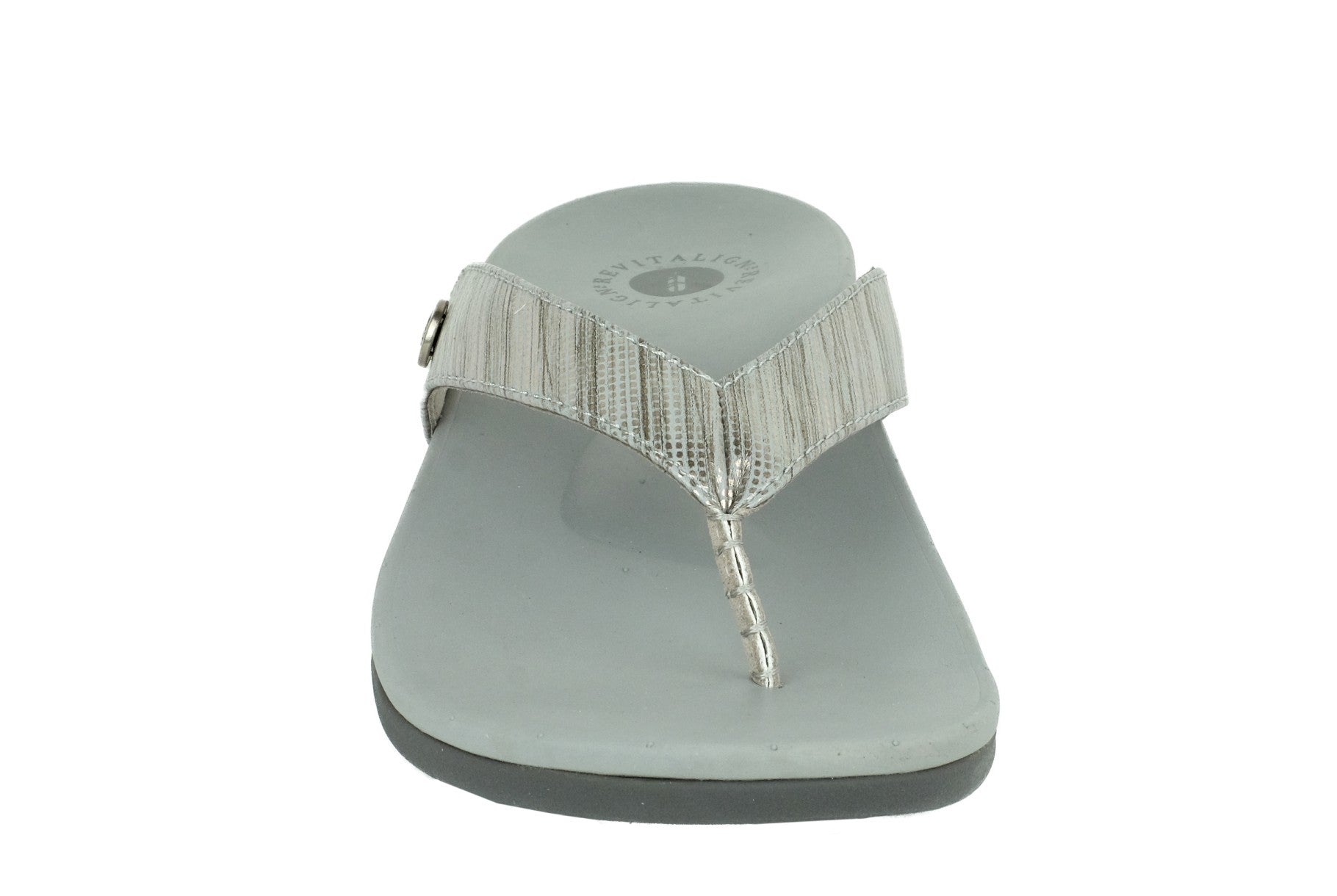 Revitalign Chameleon Women's Supportive Comfort Sandal - Silver 4