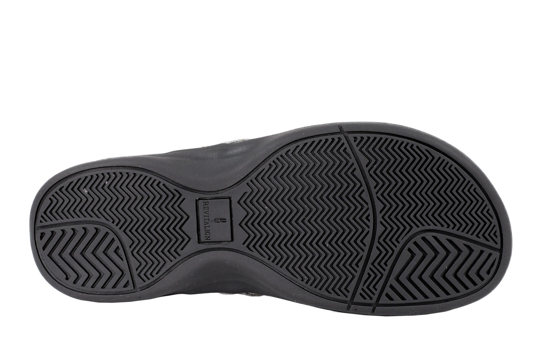 Revitalign Heron Women's Thong Post Sandal - Silver 7