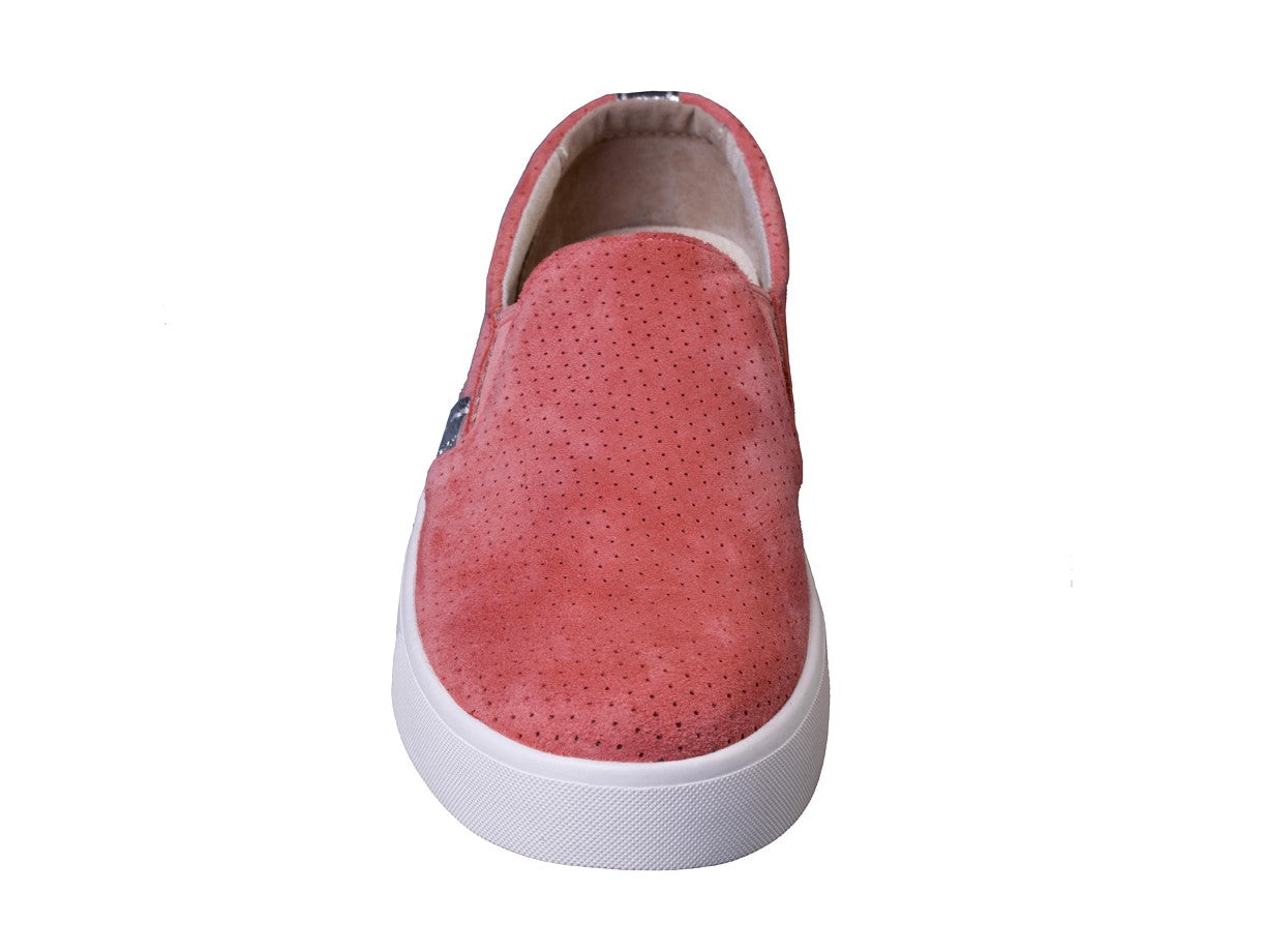 Spenco Revitalign Boardwalk Leather - Women's Casual Slip-on - Blush - Top