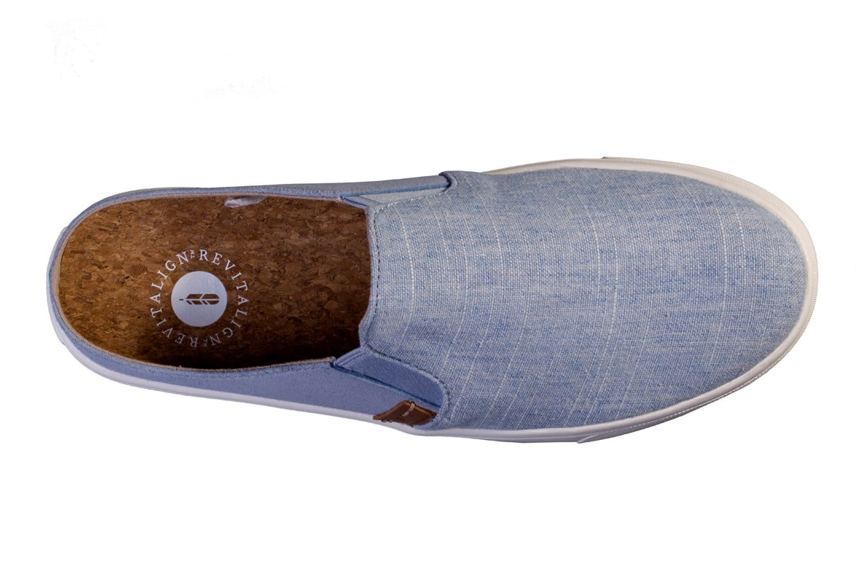 Revitalign Esplanade Canvas - Women's Slip-on Shoe - Chambray - Swatch