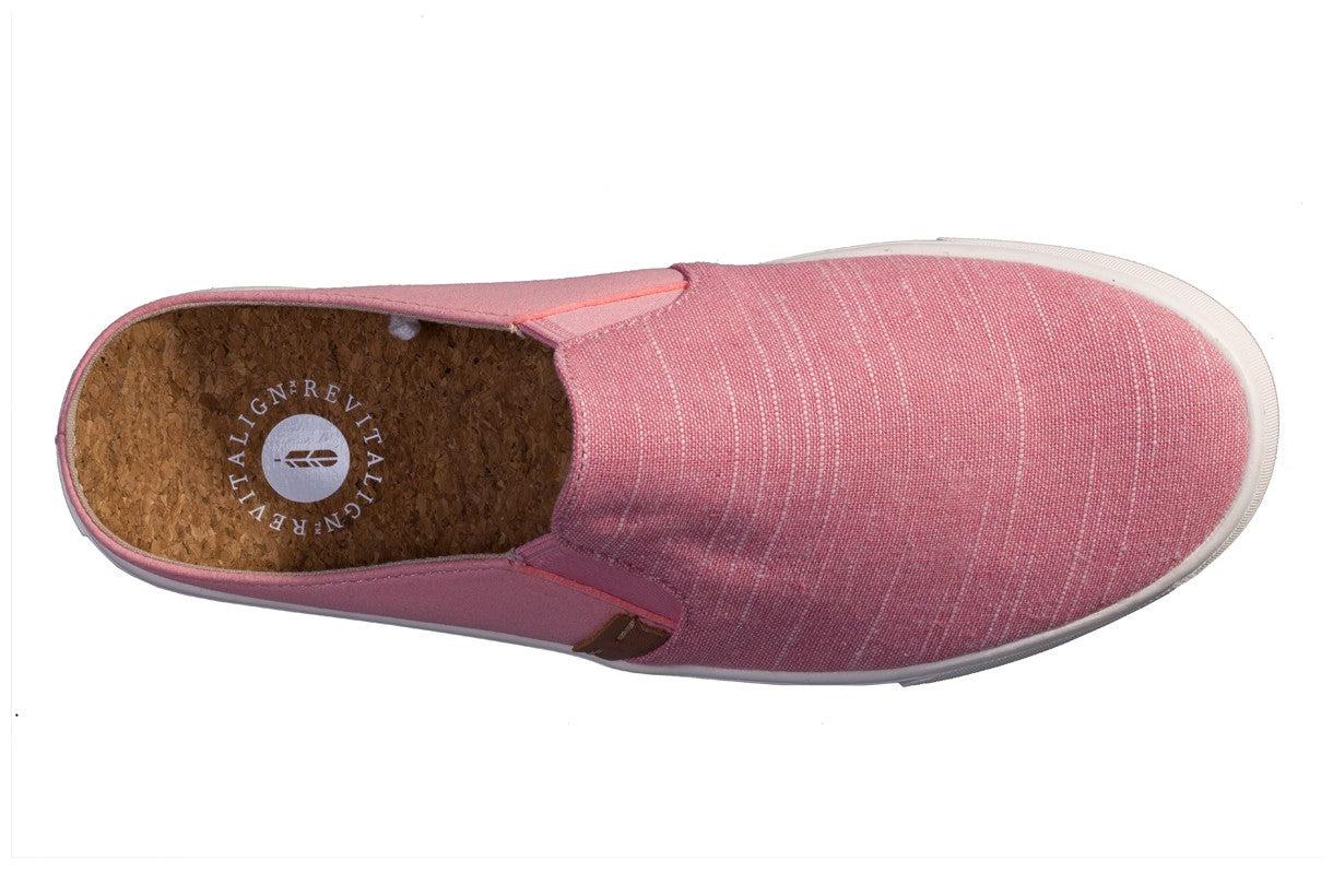 Revitalign Esplanade Canvas - Women's Slip-on Shoe - Pink - Swatch