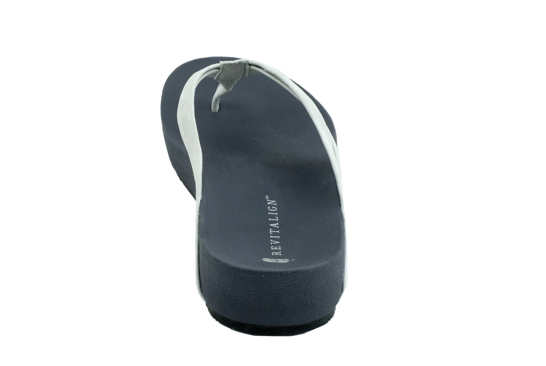 Revitalign Sandy Seas Platform Women's Orthotic Sandal - Grey - Side