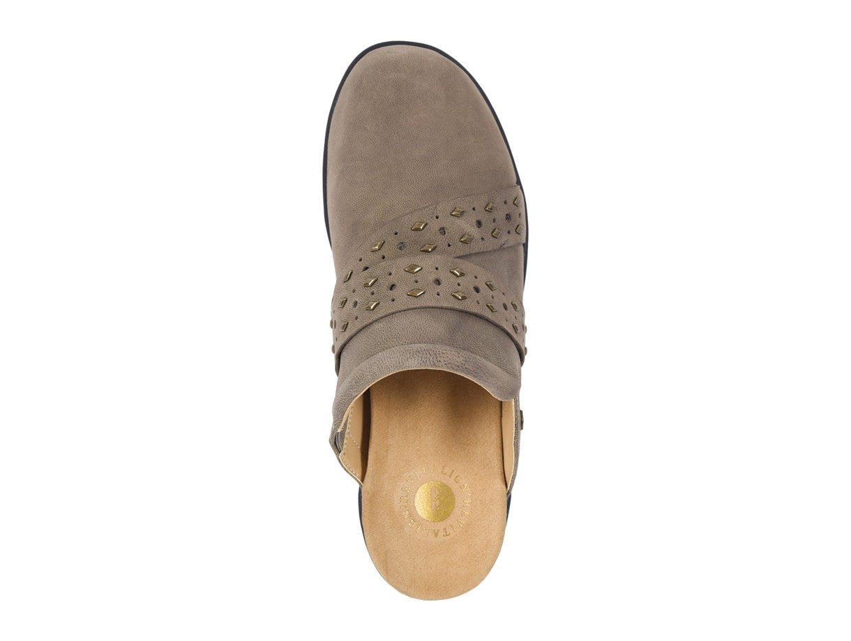 Revitalign Moro Clog - Women's Comfort Slip-on - Dark Smoke - Top