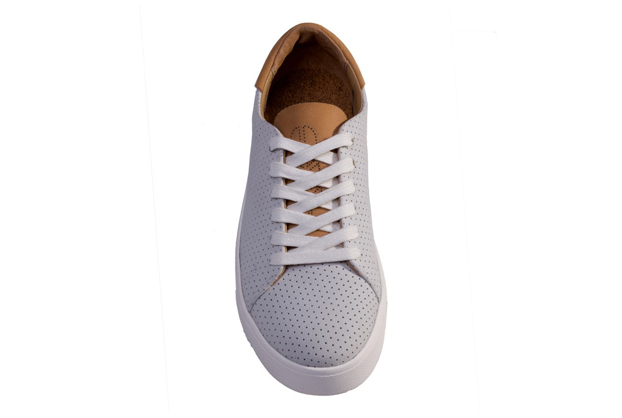 Revitalign Pacific Leather - Women's Casual Shoe - White - Top