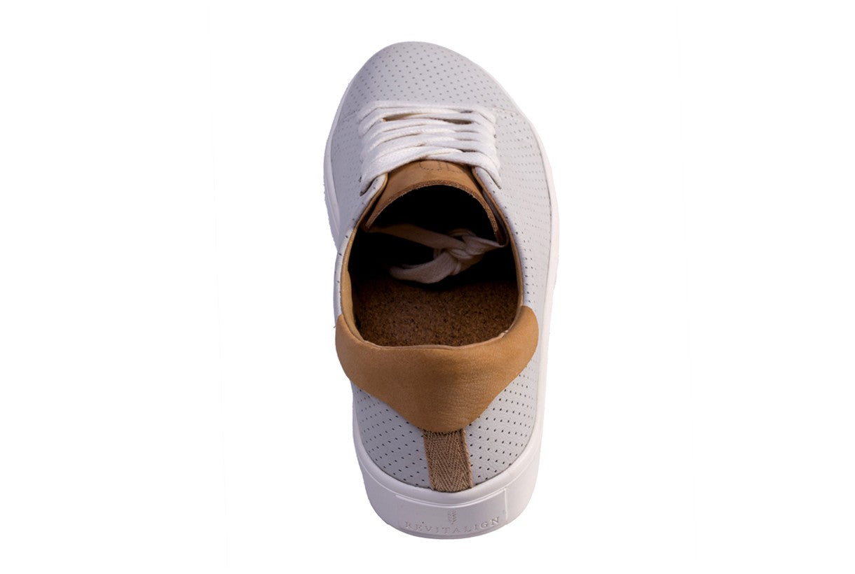 Revitalign Pacific Leather - Women's Casual Shoe - White - Side
