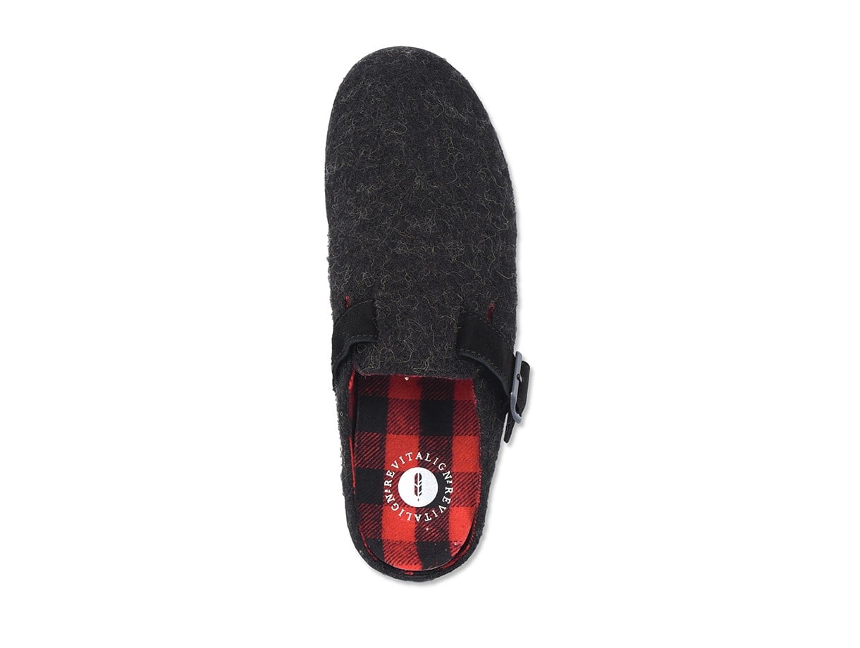 Revitalign Oceanside Ii Women's Orthotic Slipper - Black - Top