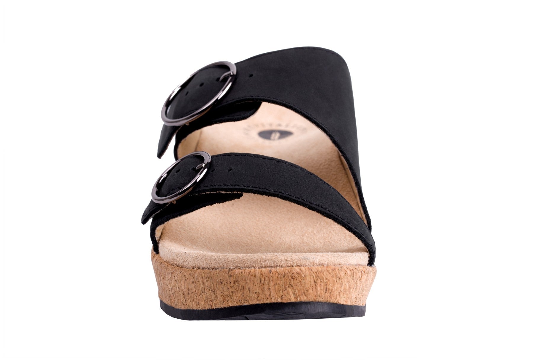 Revitalign Breakwater Cove Women's Adjustable Platform Sandal - Black - Top