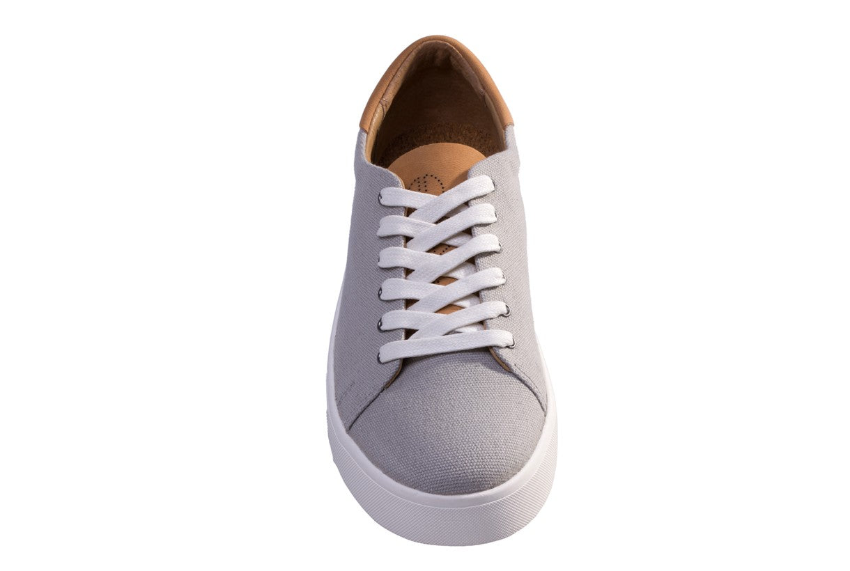 Revitalign Pacific Canvas Women's Casual Comfort Shoe - Grey - Top