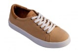 Revitalign Pacific Canvas Women's Casual Comfort Shoe - Tan - tn