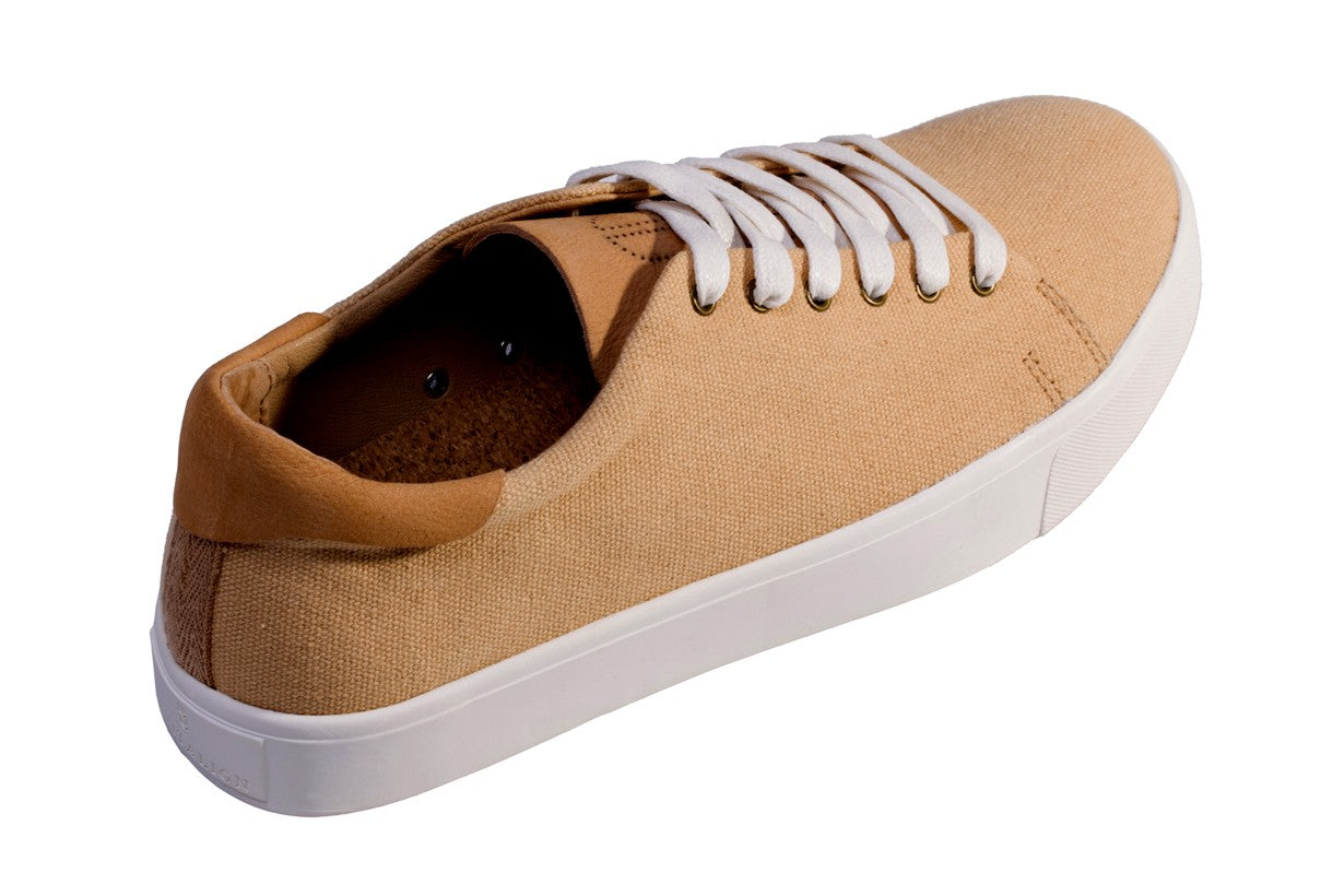 Revitalign Pacific Canvas Women's Casual Comfort Shoe - Tan - Bottom