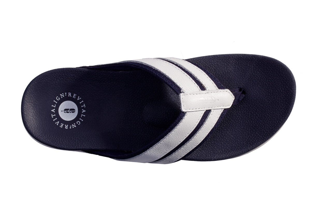 Revitalign Webbed Flip Women's Supportive Sandal - Navy - Swatch