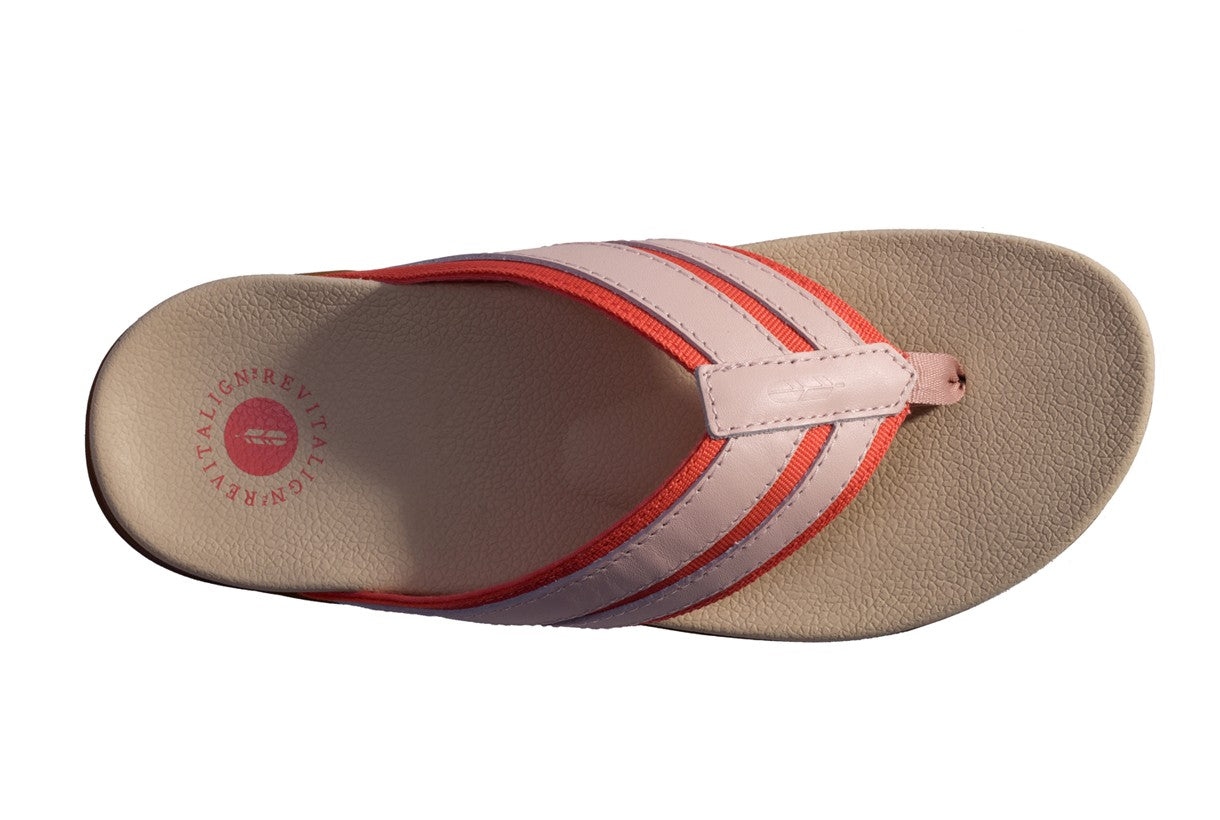 Revitalign Webbed Flip Women's Supportive Sandal - Porcelain Rose - Swatch