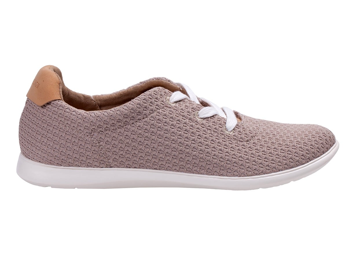 Revitalign Florez Knit Women's Casual Flat Sneaker - Sesame - Profile