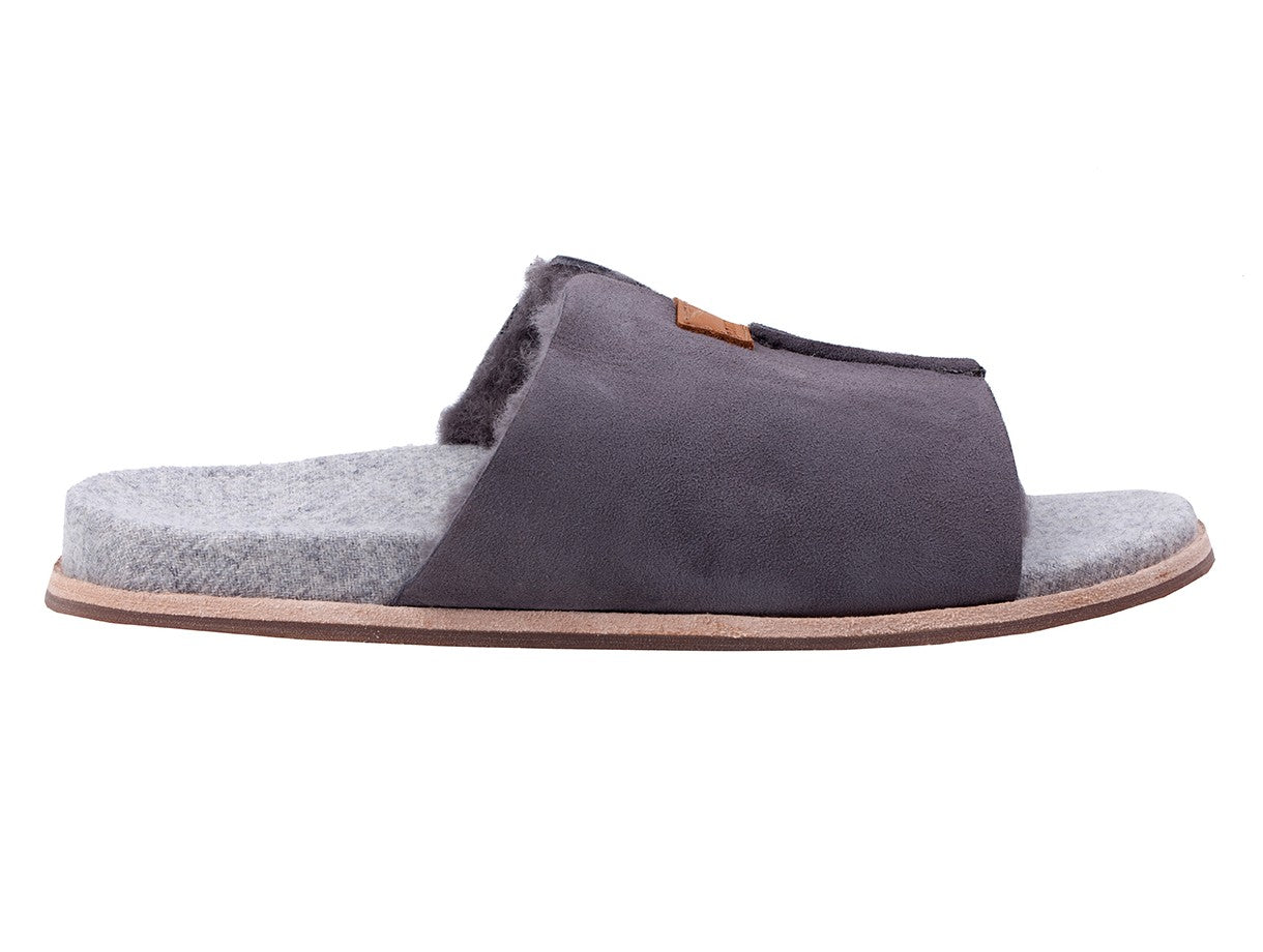 Revitalign Spruce Plush Support Women's Slippers in Grey