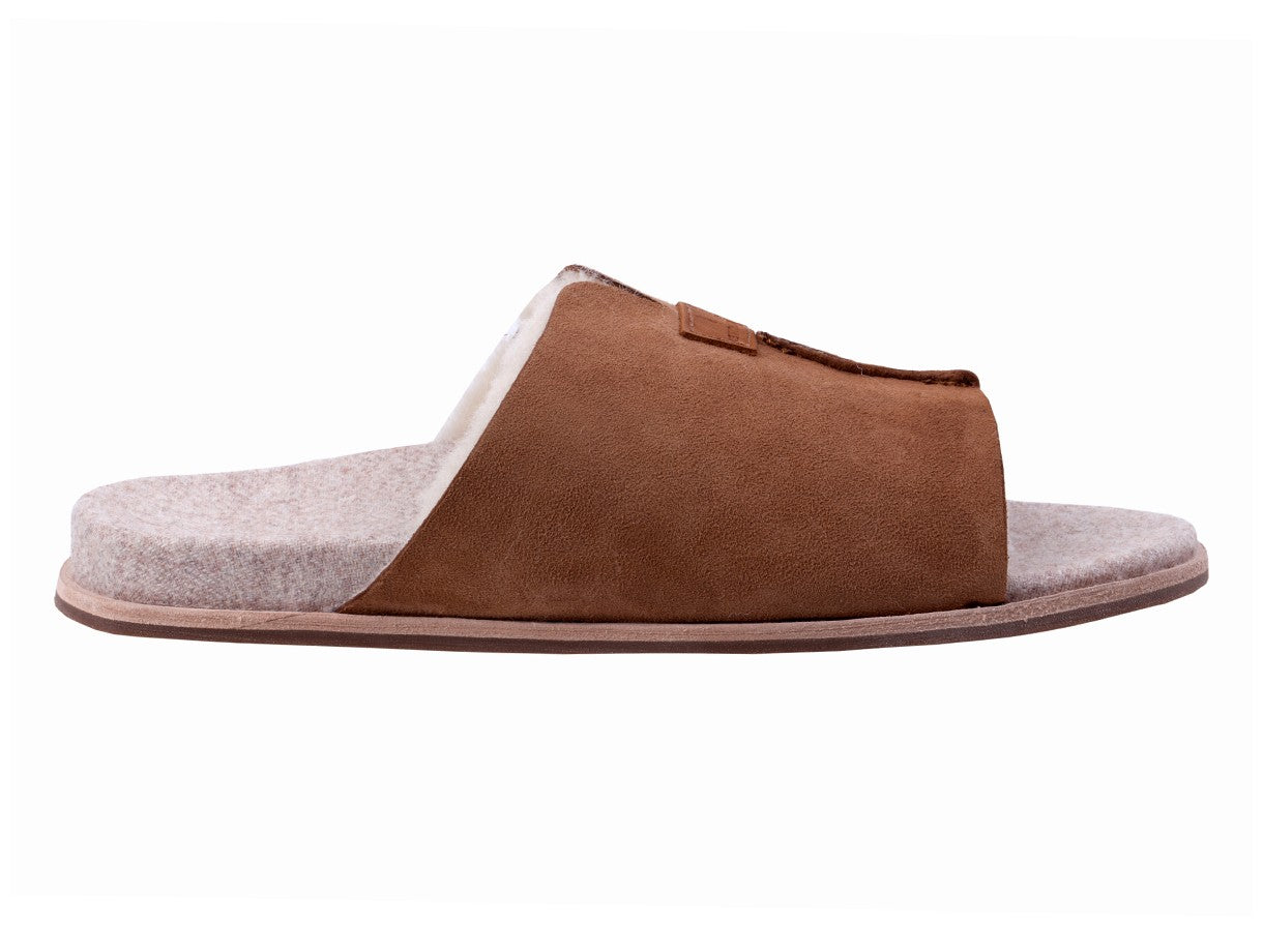 Revitalign Spruce Plush Support Women's Slippers in Tan