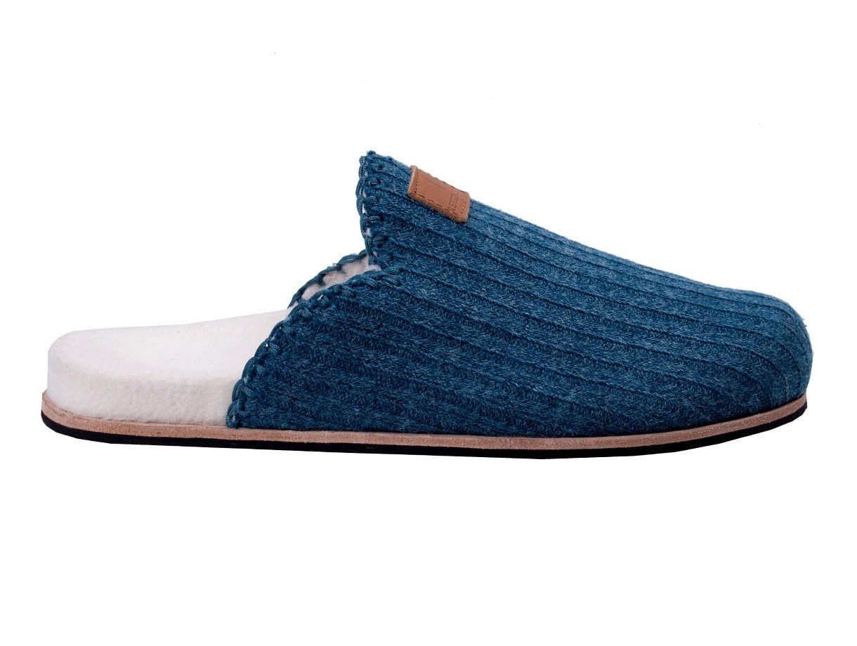Revitalign Alder Sweater Cozy Support Women's Slippers in Blue Coral