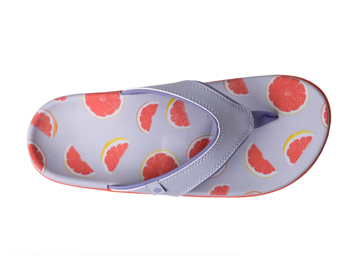 Spenco Yumi Fruitopia Women's Supported Sandal - Grapefruit - Swatch