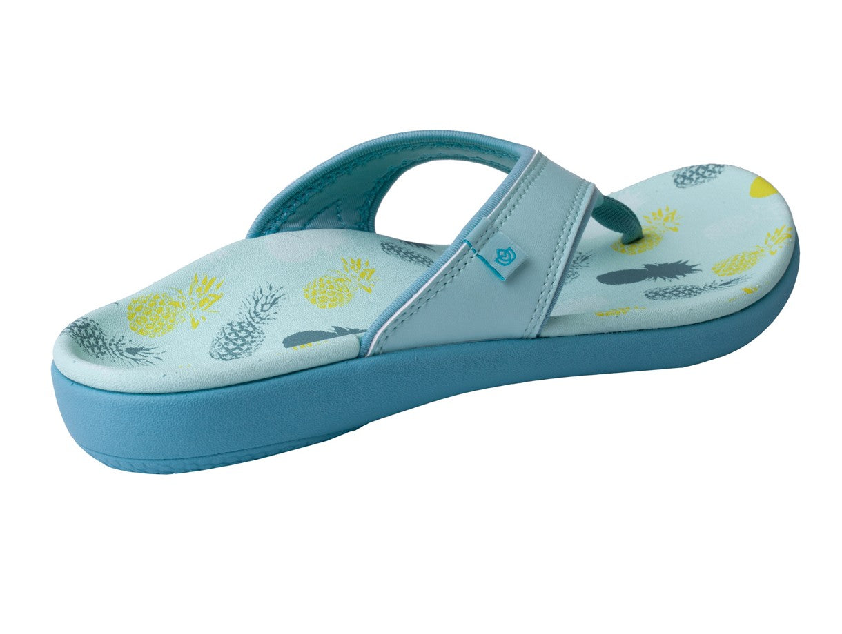 Spenco Yumi Fruitopia Women's Supported Sandal - Pineapple - Bottom