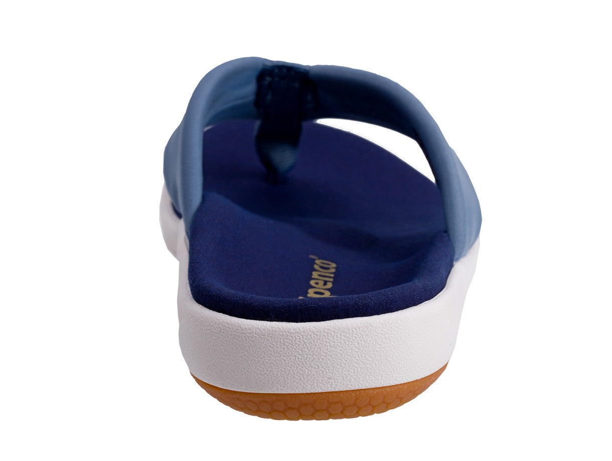 Spenco Victoria Women's Memory Foam Supportive Sandal - Bluestone - Side
