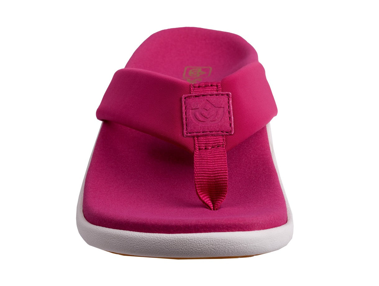 Spenco Victoria Women's Memory Foam Supportive Sandal - Sangria - Top