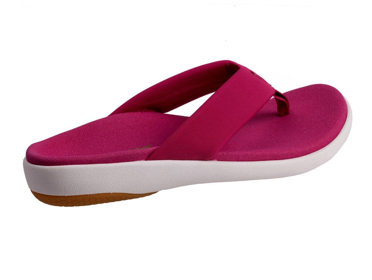 Spenco Victoria Women's Memory Foam Supportive Sandal - Sangria - Bottom