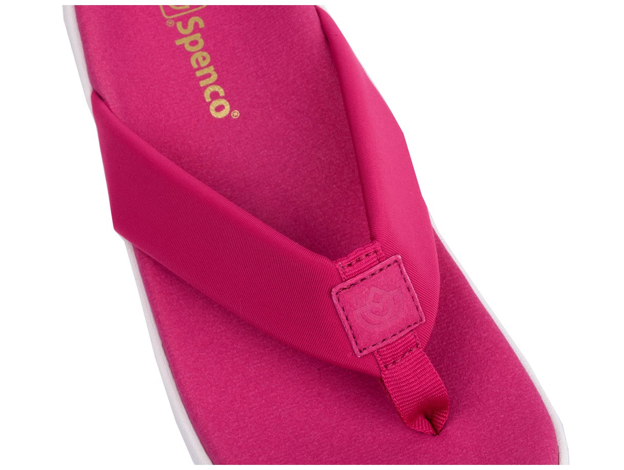 Spenco Victoria Women's Memory Foam Supportive Sandal - Sangria - Strap