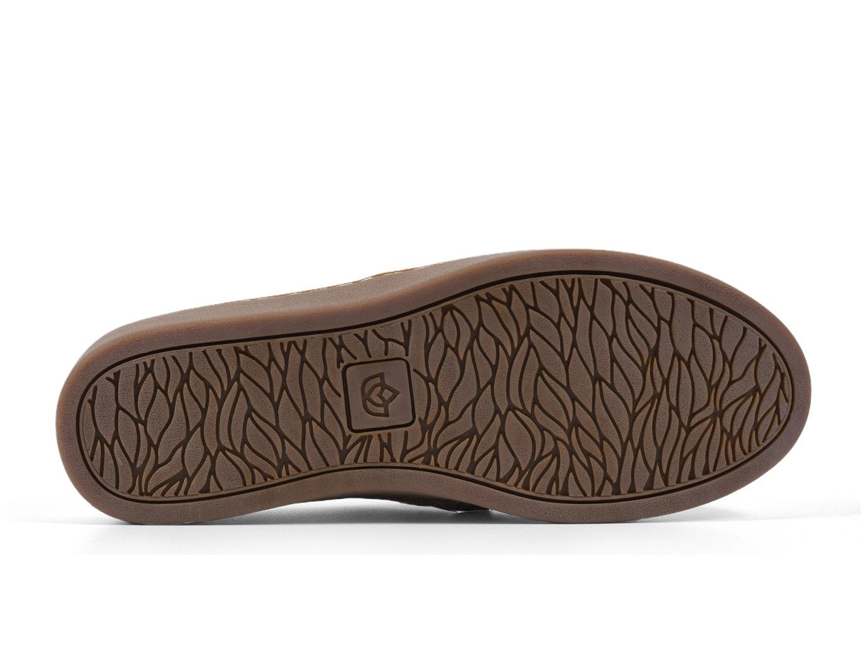 Spenco Durham Embossed Woven Women's Slip-on - Wheat - Side