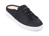 Spenco Bindie Embossed Suede Women's Slip-on - Black - tn