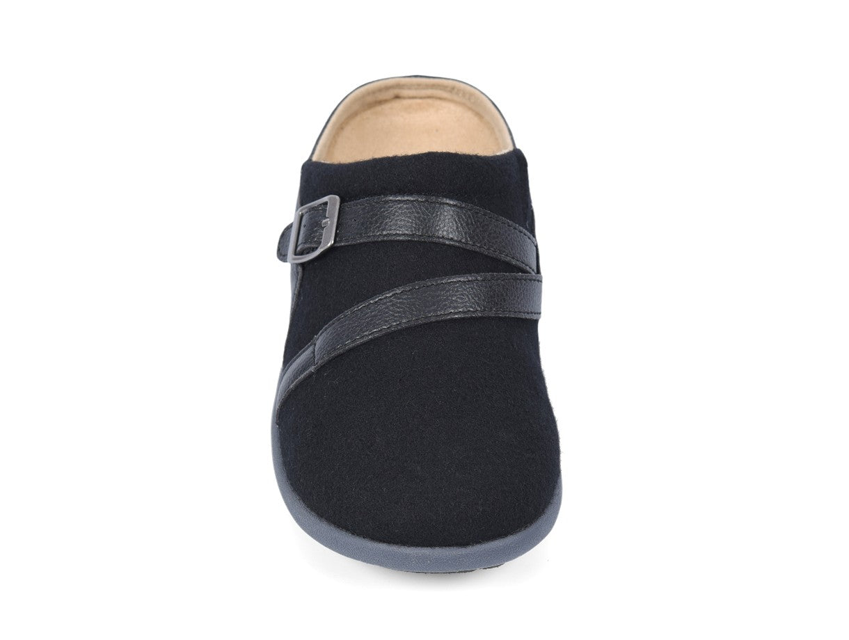 Spenco Ashton Women's Wool Slip-ons - Black - Top